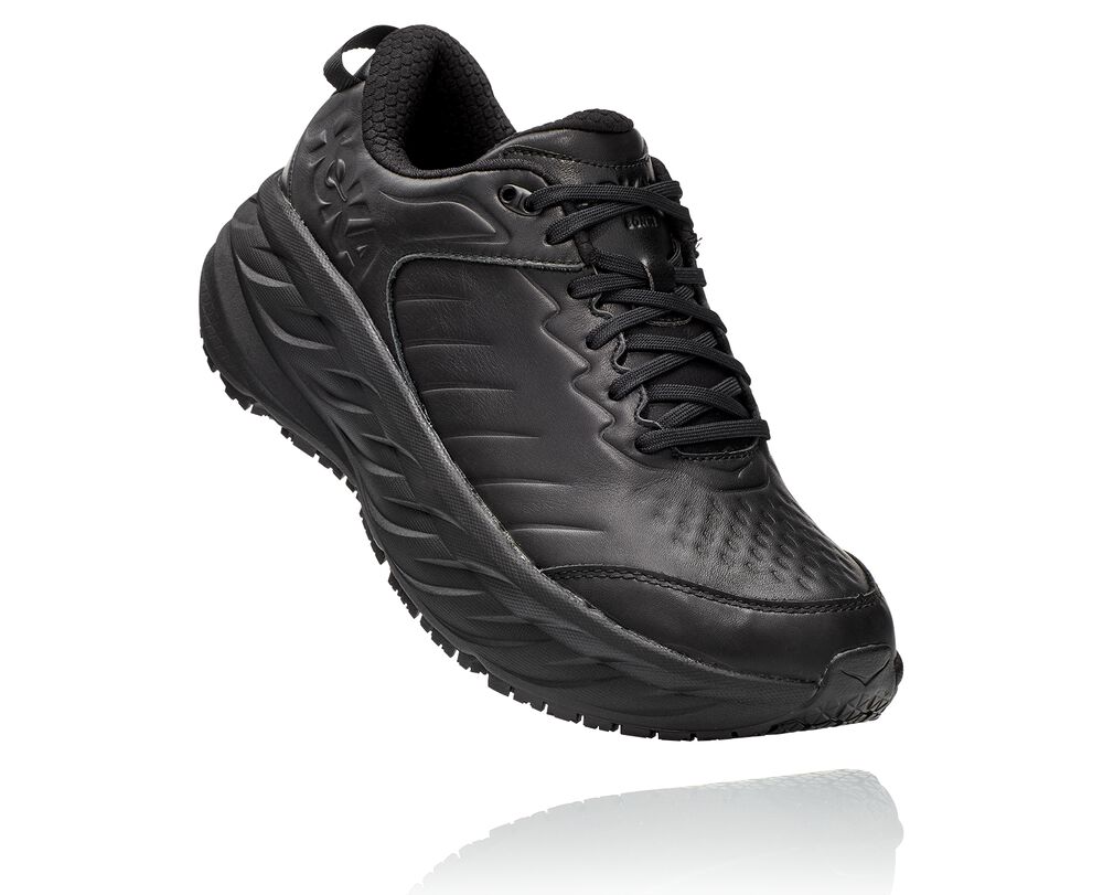 Hoka One One Bondi Sr Ortopediska Skor Herr Svarta - SE-9201638